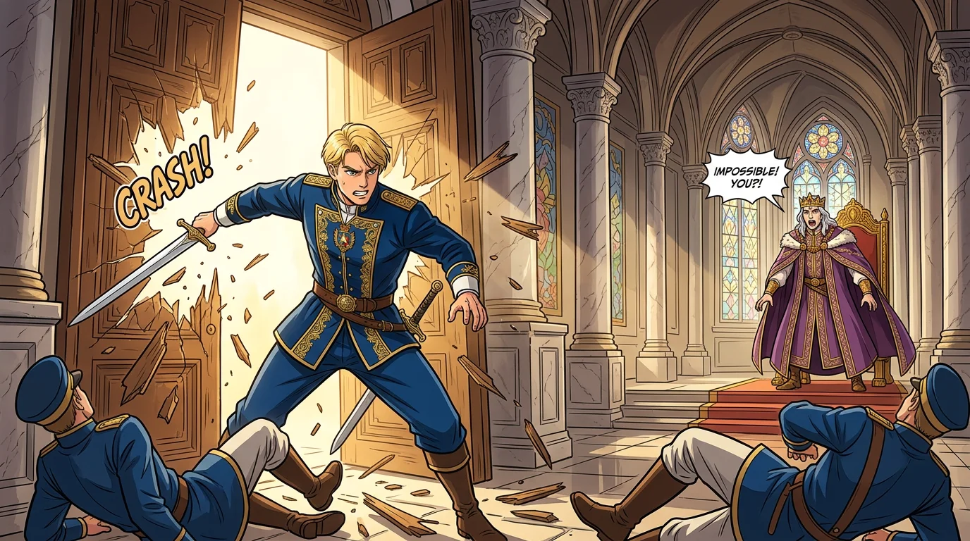 Illustration for: The Uninvited Guest