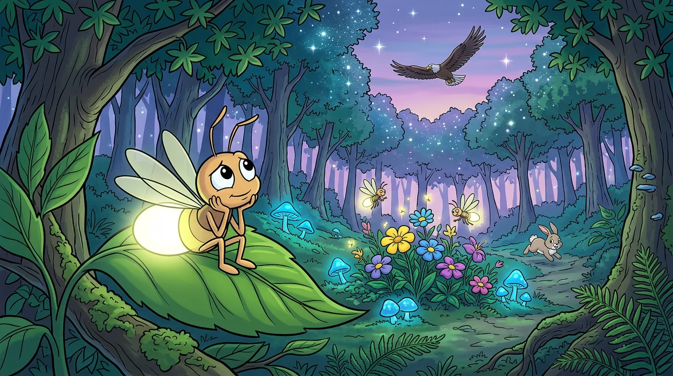 Illustration for: Looking Up at the Talented Animals