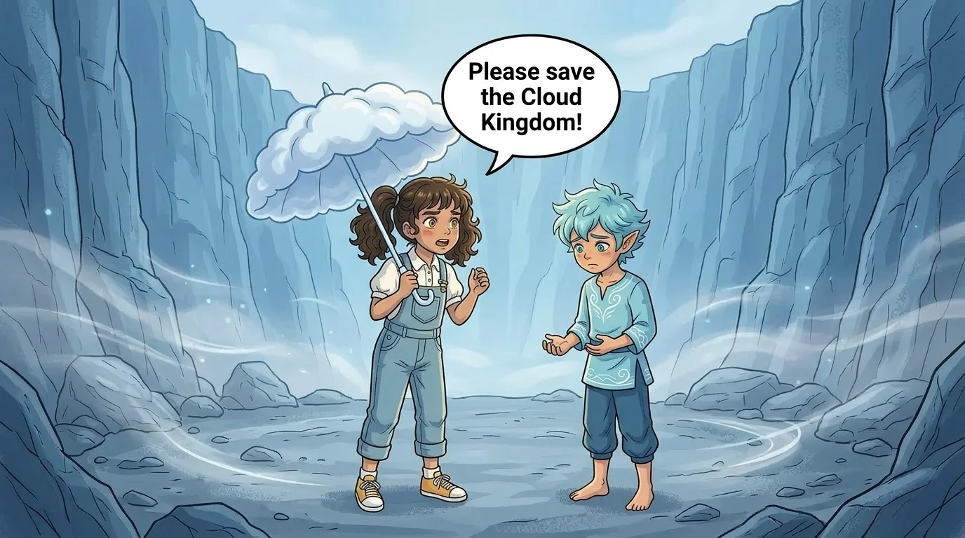Illustration for: Finding the Wind Spirit