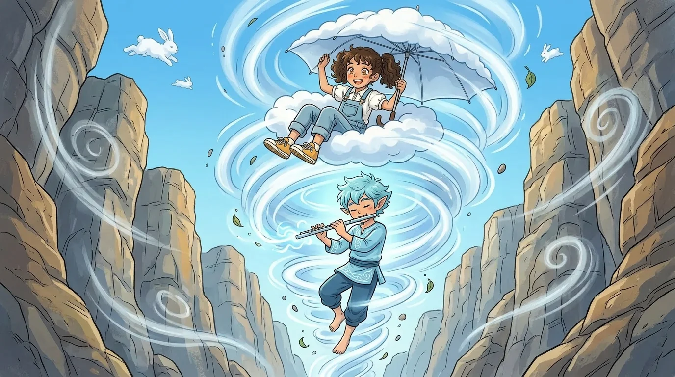 Illustration for: The Strongest Wind