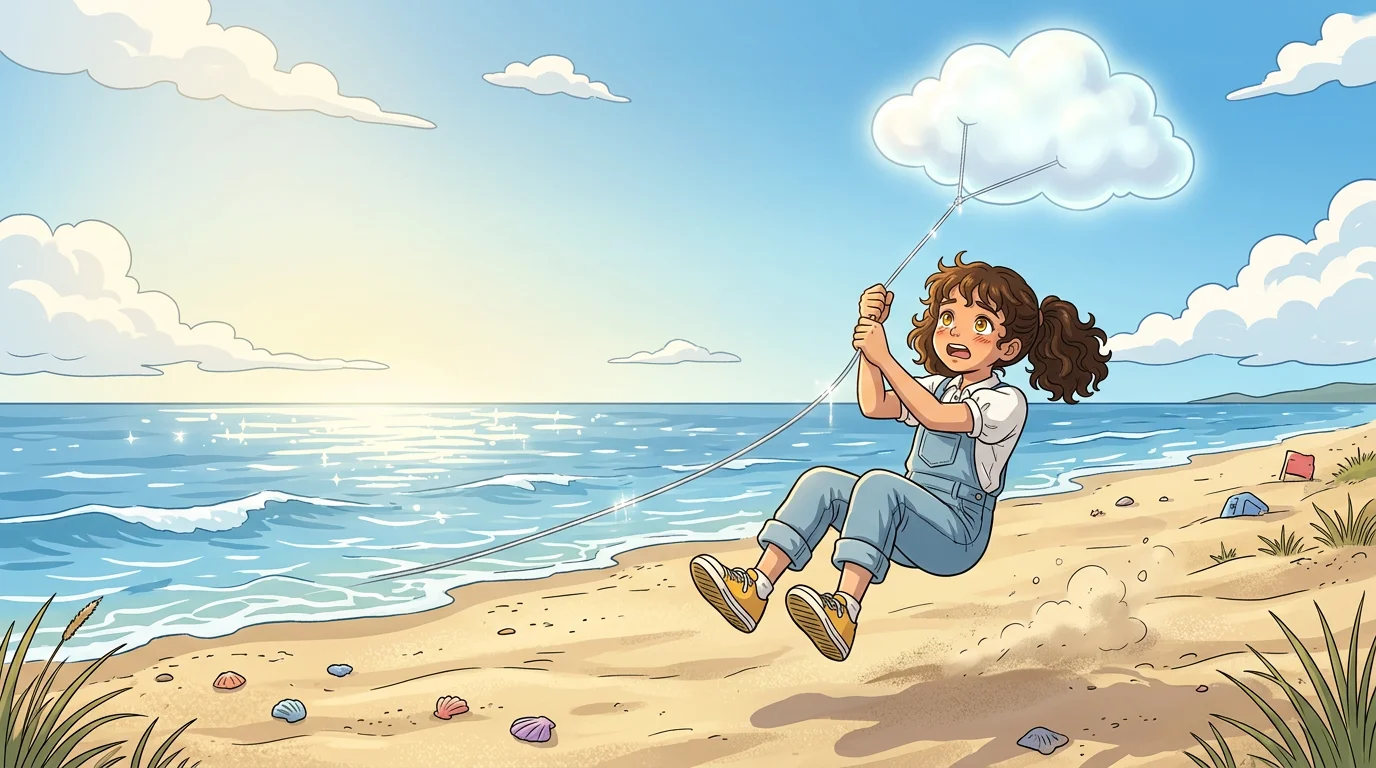 Illustration for: The Mysterious Kite