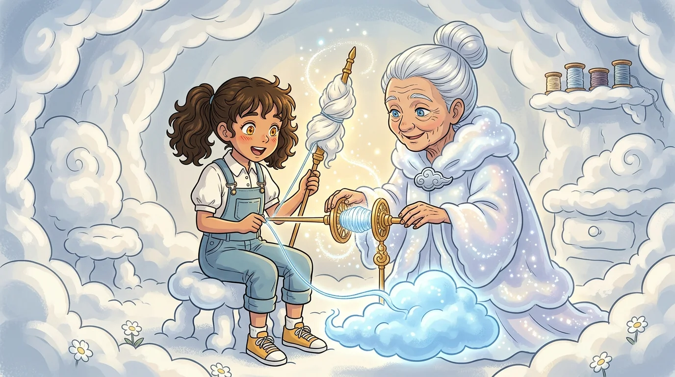 Illustration for: Learning to Weave Clouds