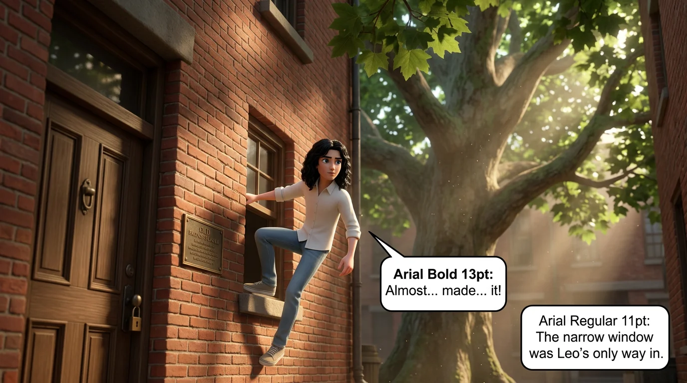 Illustration for: The Tree and the Building