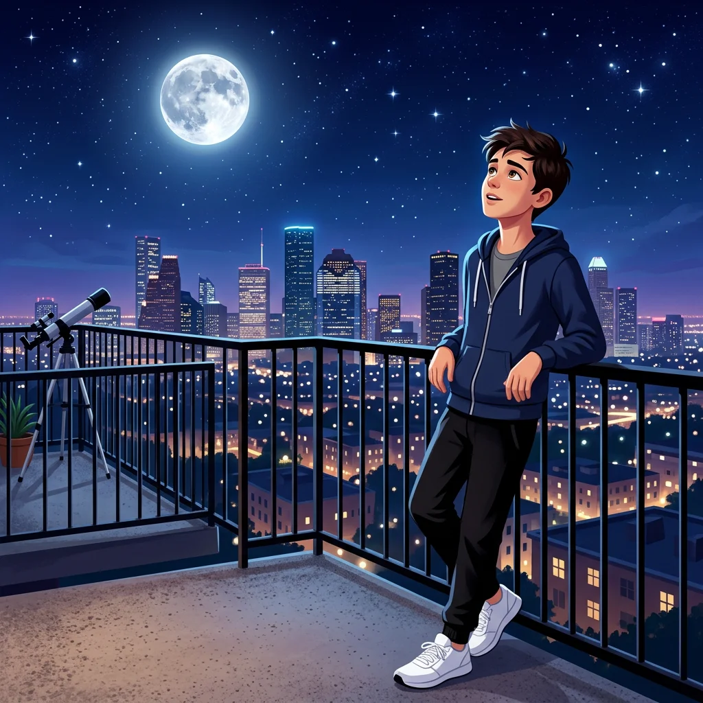 Illustration for: A Secret Under the Stars