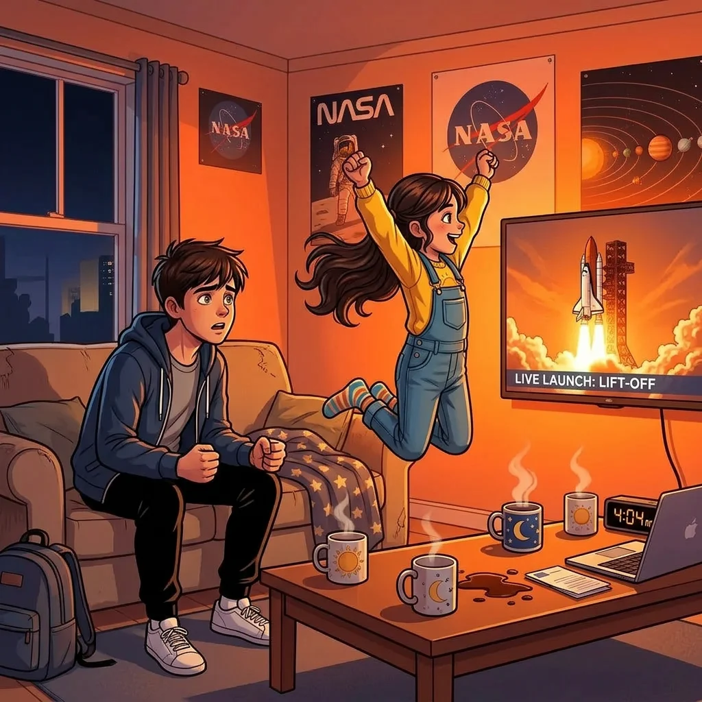 Illustration for: The Engines Roar