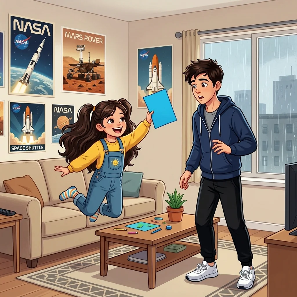 Illustration for: Lily’s Big News