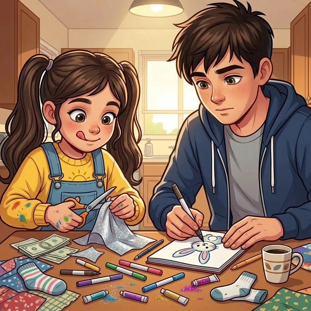 Illustration for: Crescent Moon Ears