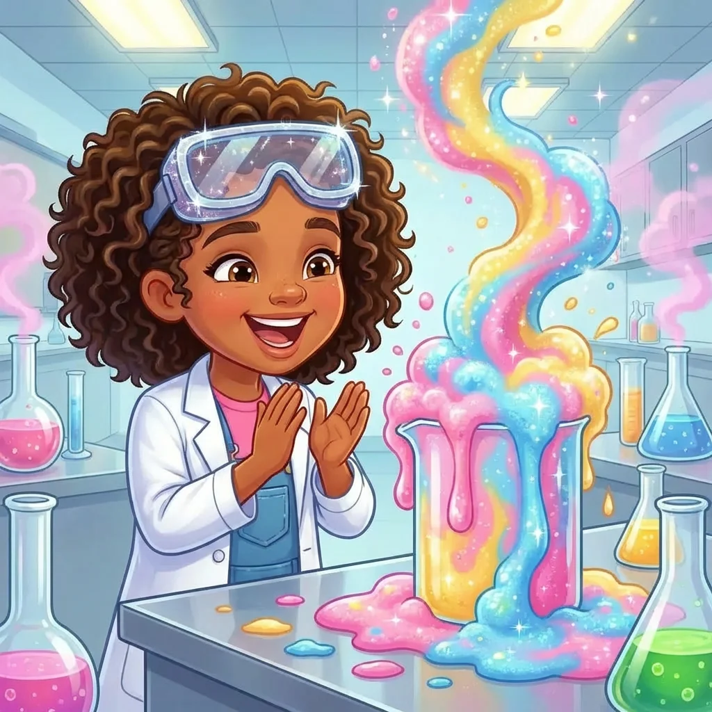 Illustration for: Rainbow Volcanoes