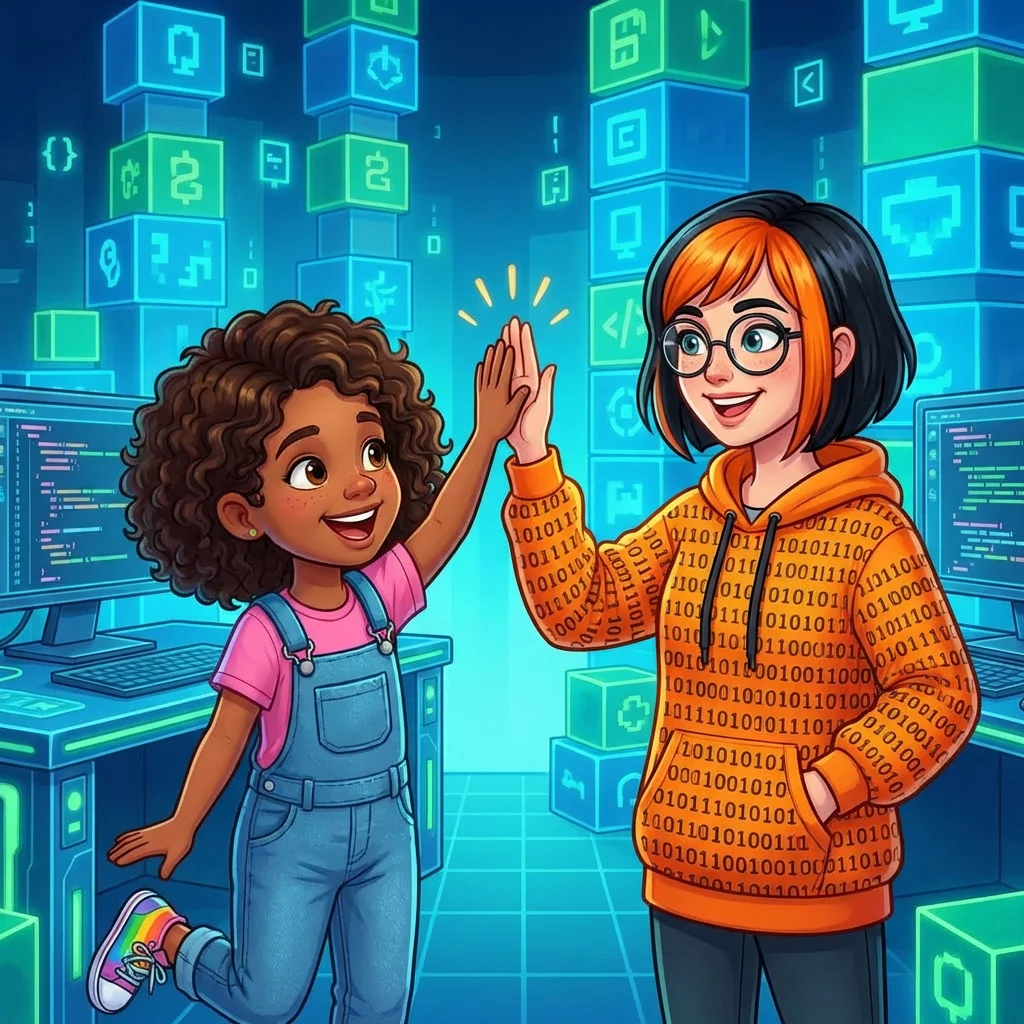 Illustration for: Miss Pixel