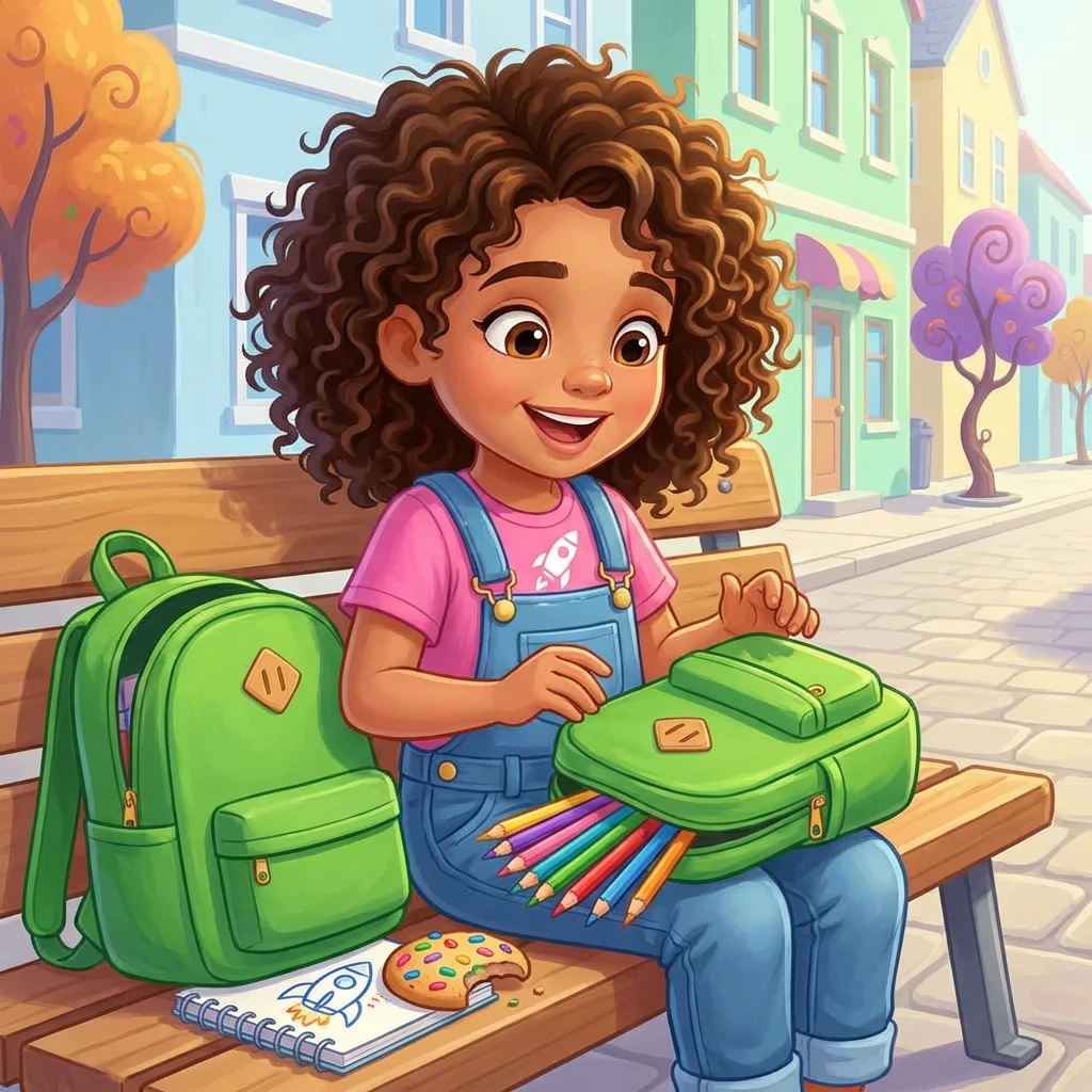 Illustration for: A Backpack Full of Dreams