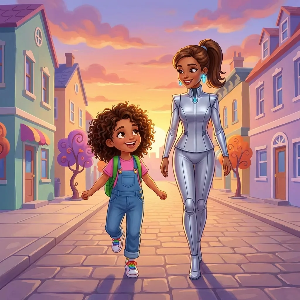 Illustration for: Walking Home