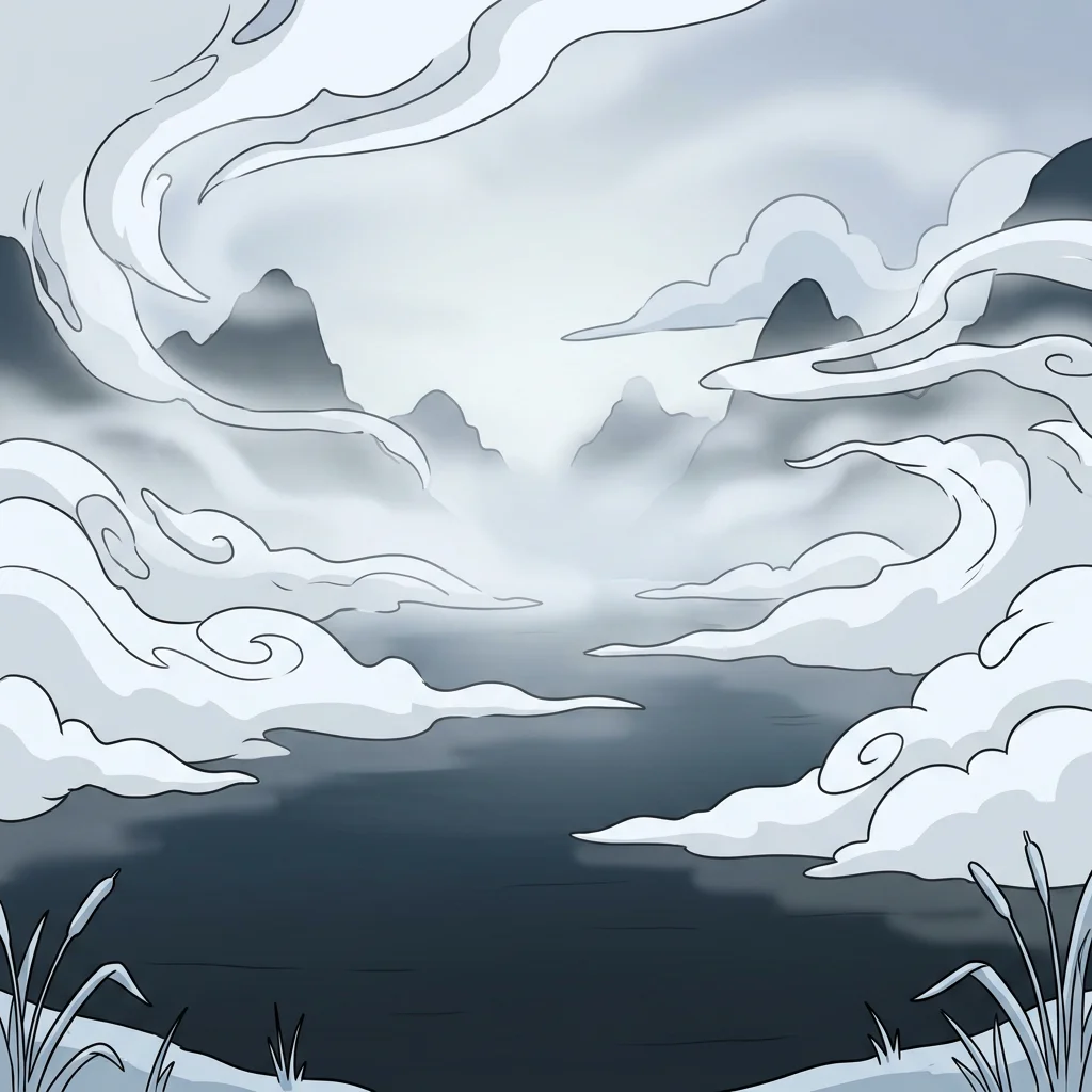 Illustration for: 大雾锁大江