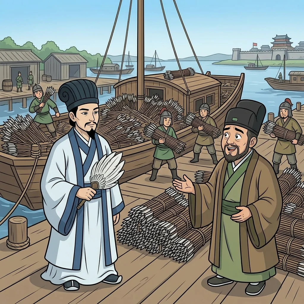 Illustration for: 鲁肃的佩服