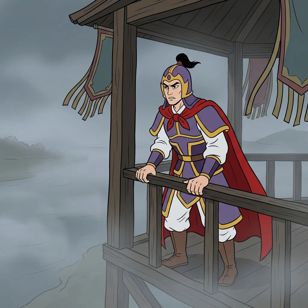 Illustration for: 周瑜的忧虑