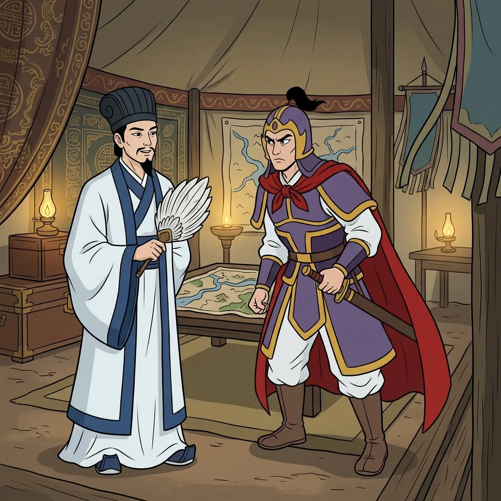 Illustration for: 诸葛亮的承诺