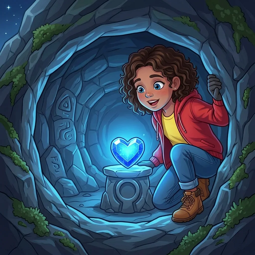 Illustration for: The Hidden Cave