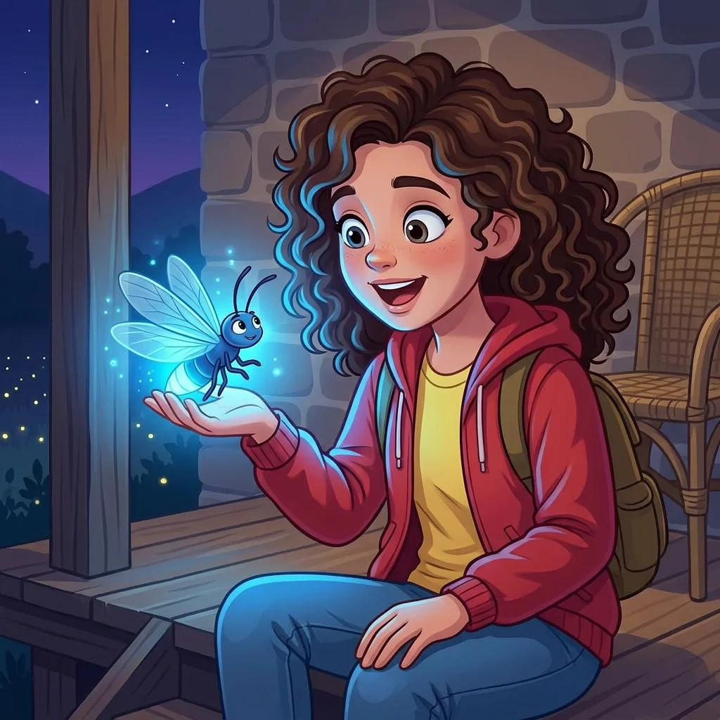 Illustration for: A Blue Surprise