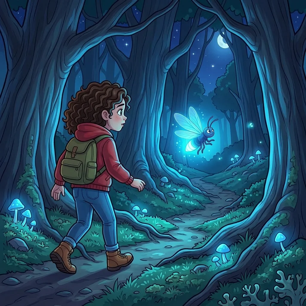Illustration for: Into the Deep Woods