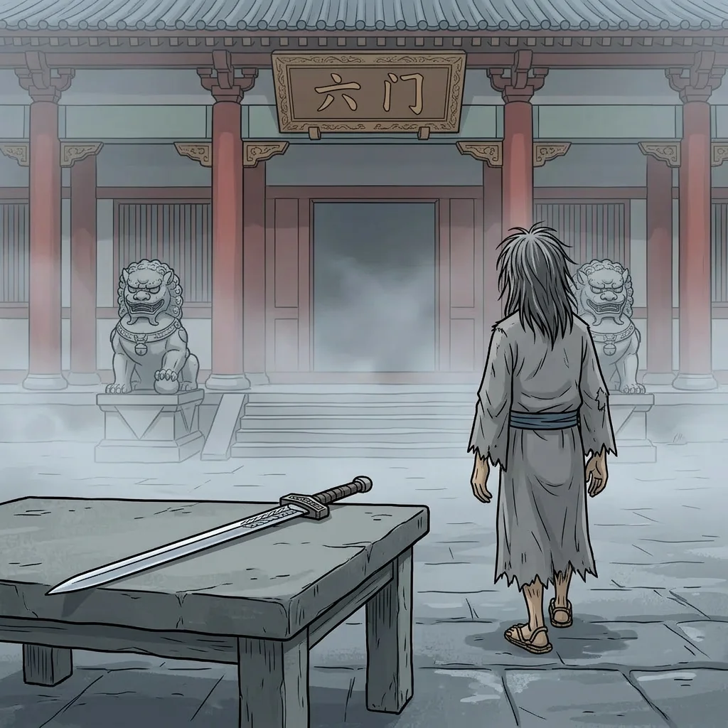 Illustration for: 弃刀而去