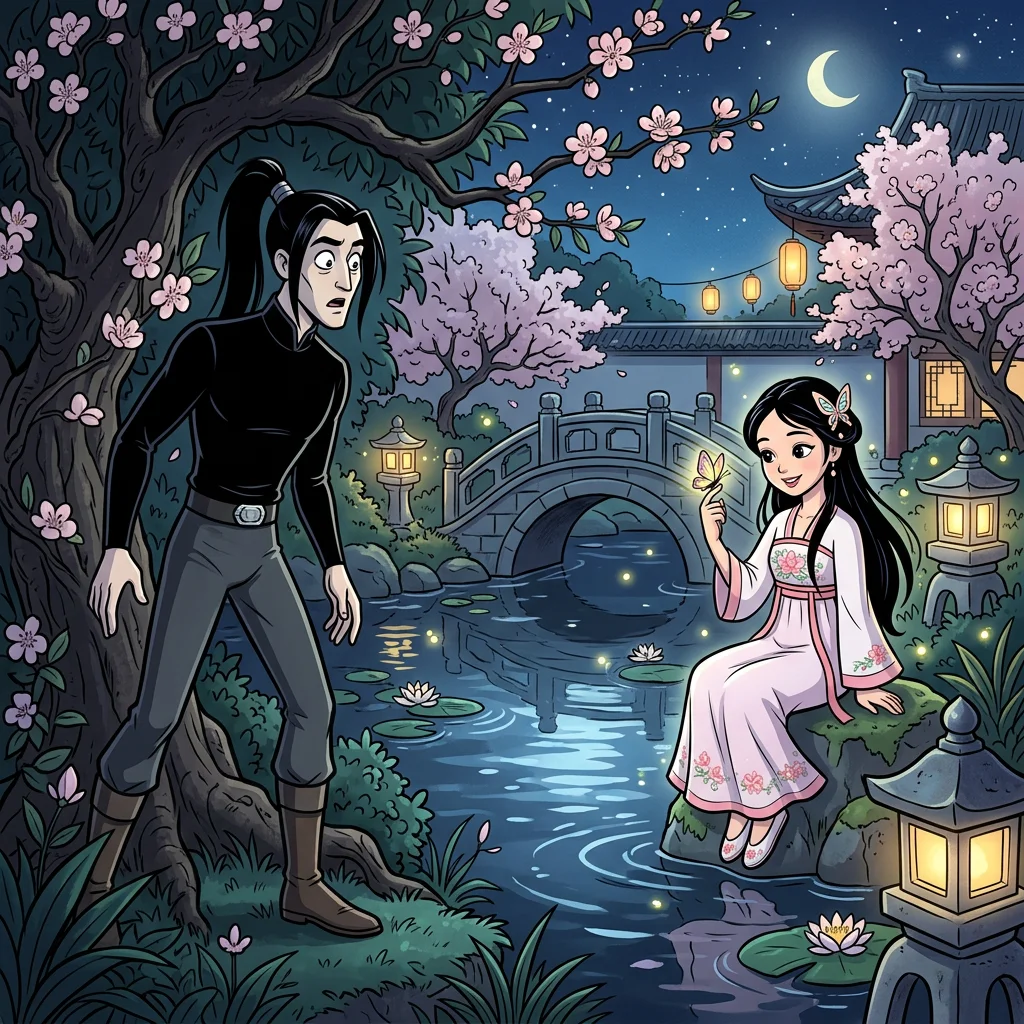 Illustration for: 花园里的奇遇