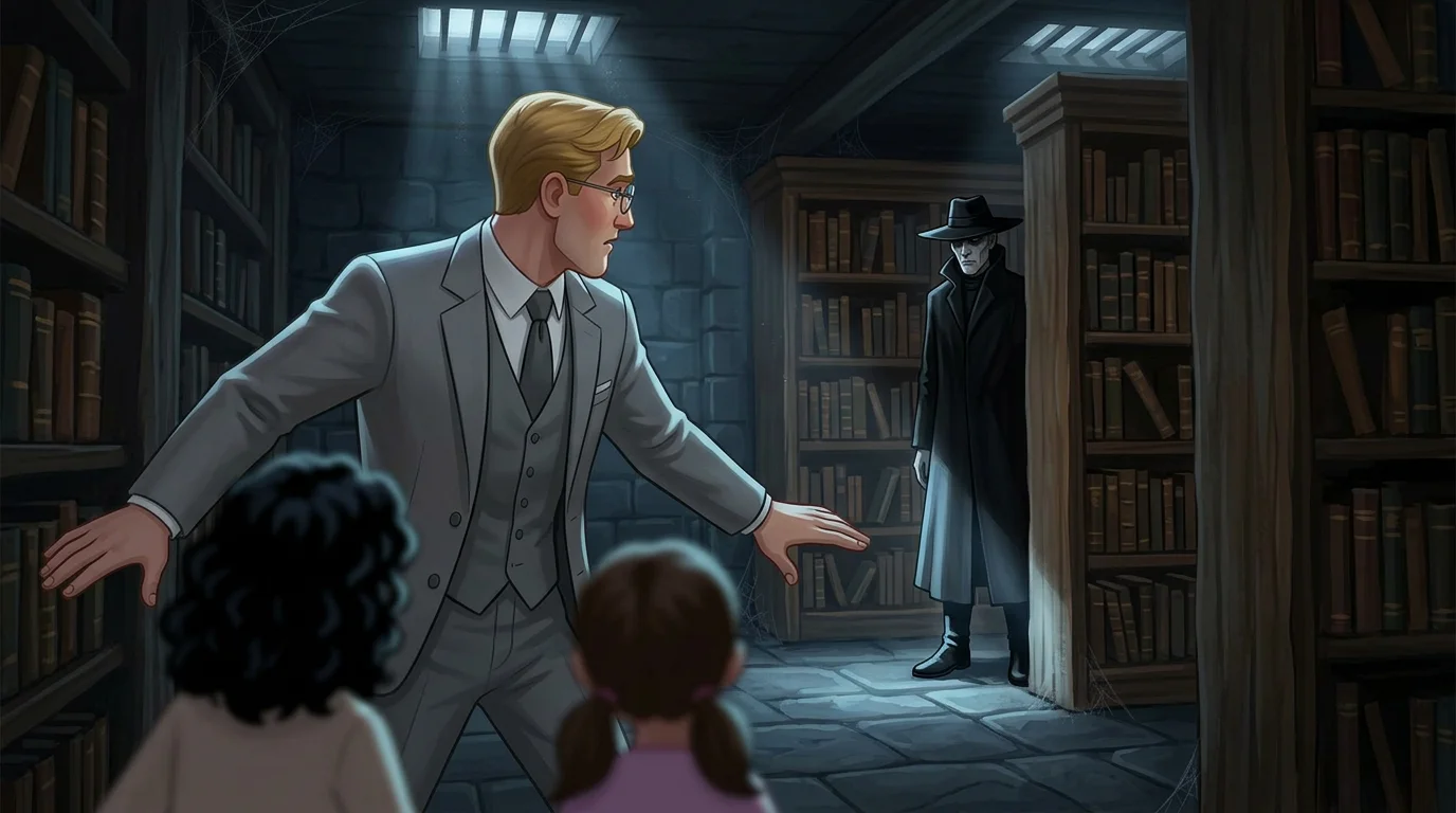 Illustration for: A Shadow Emerges