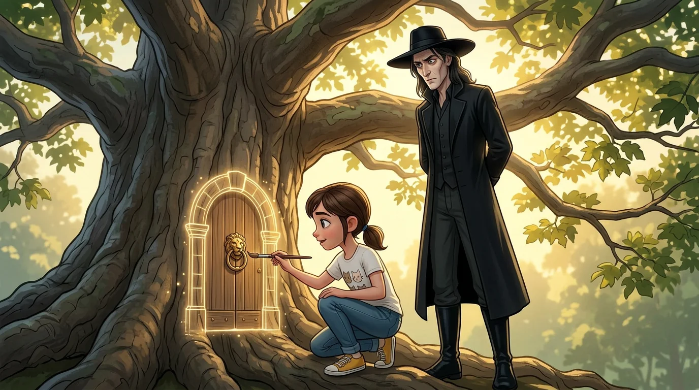 Illustration for: Painting the Entrance