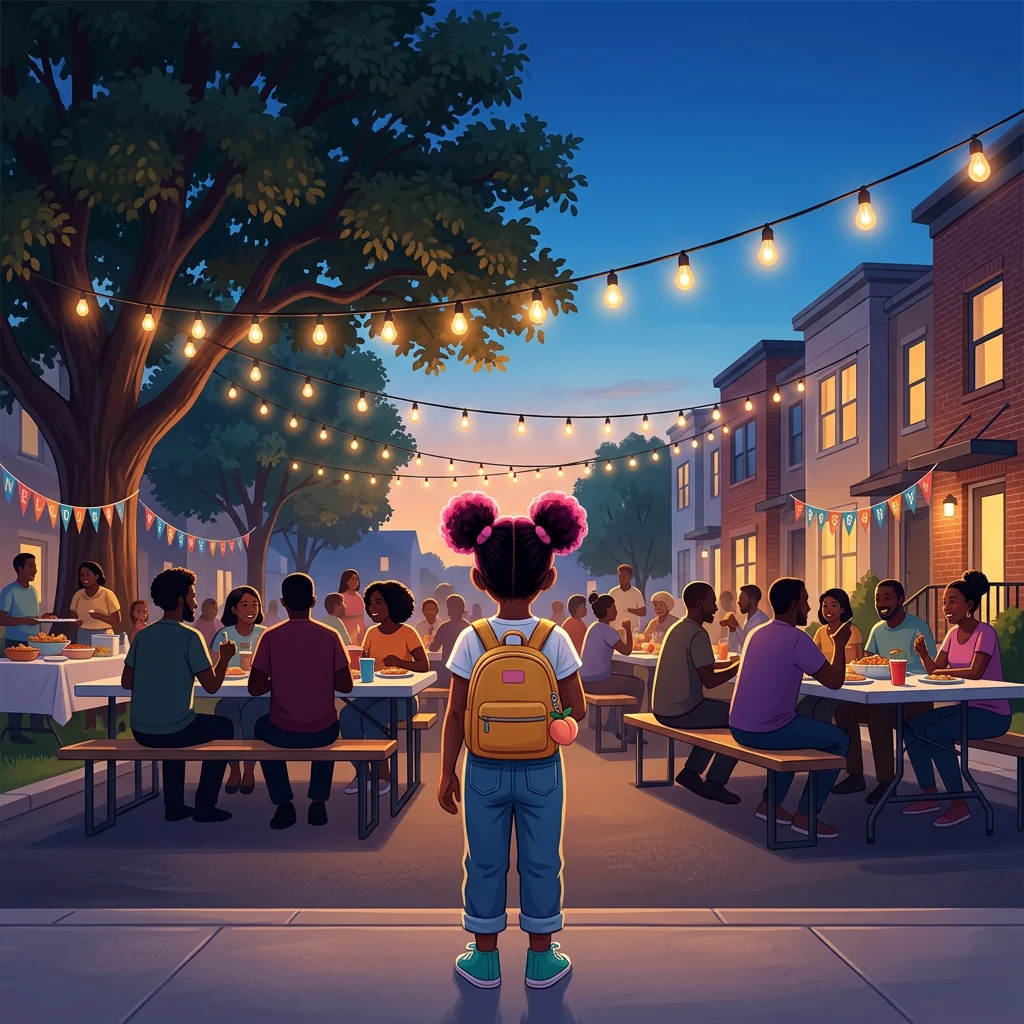 Illustration for: A Neighborhood for Always