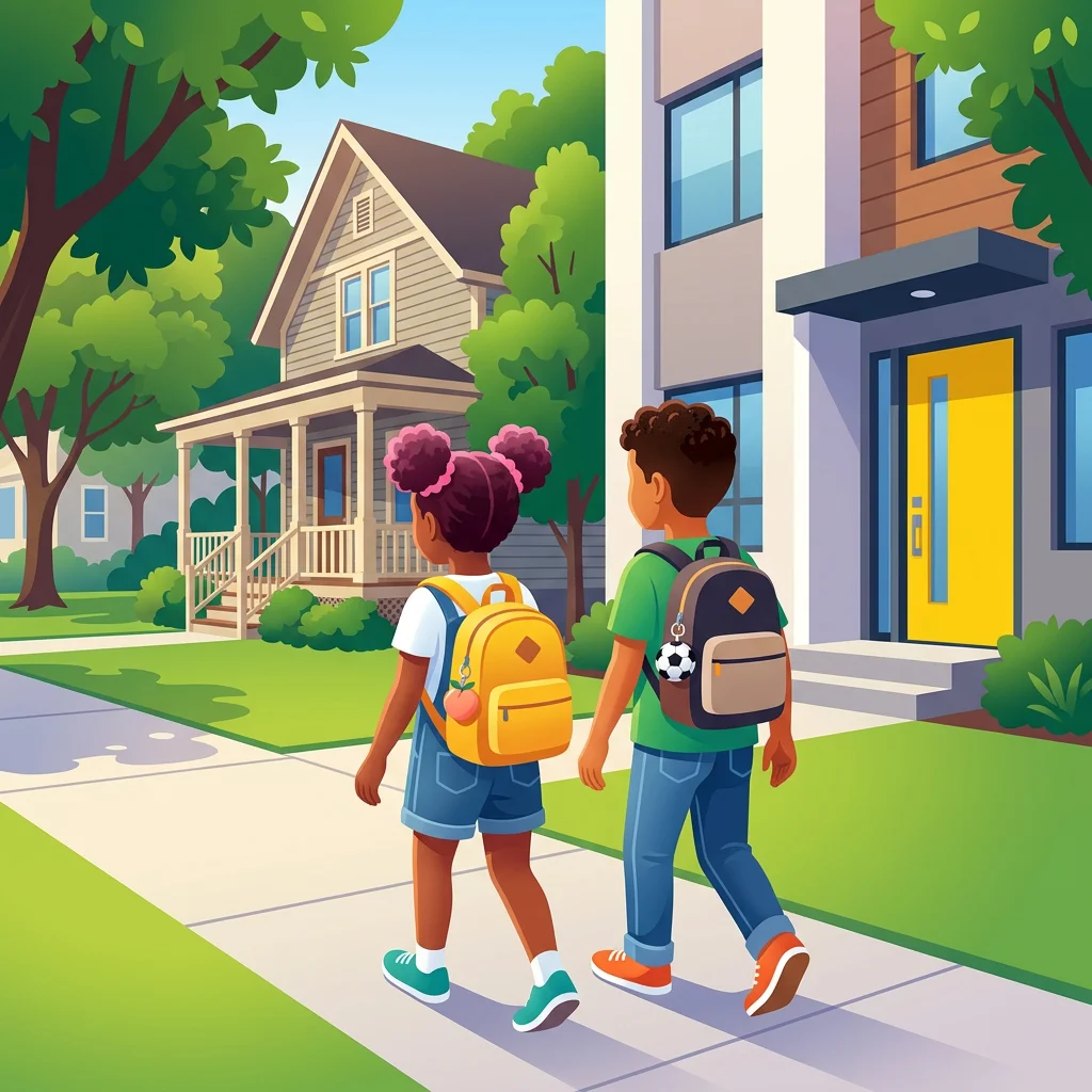 Illustration for: Old Friends and New Neighbors