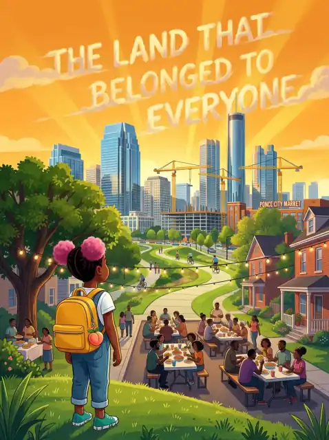 The Land That Belonged to Everyone kids picture book cover