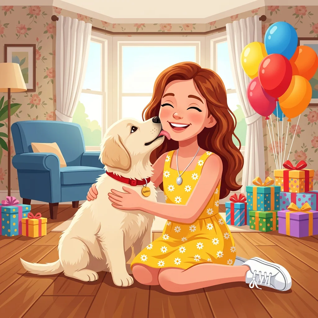 Illustration for: A Special Birthday Surprise