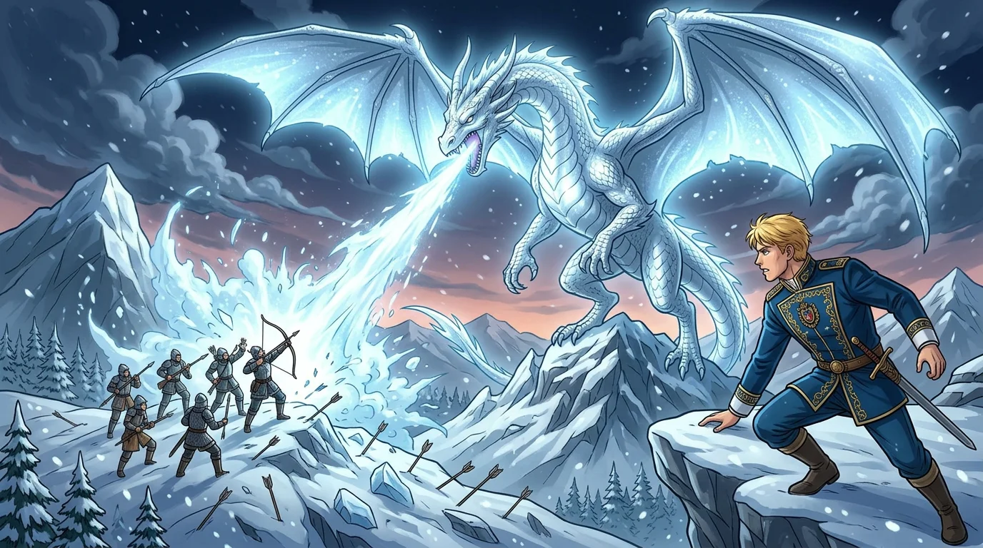 Illustration for: The Silver Dragon Rises