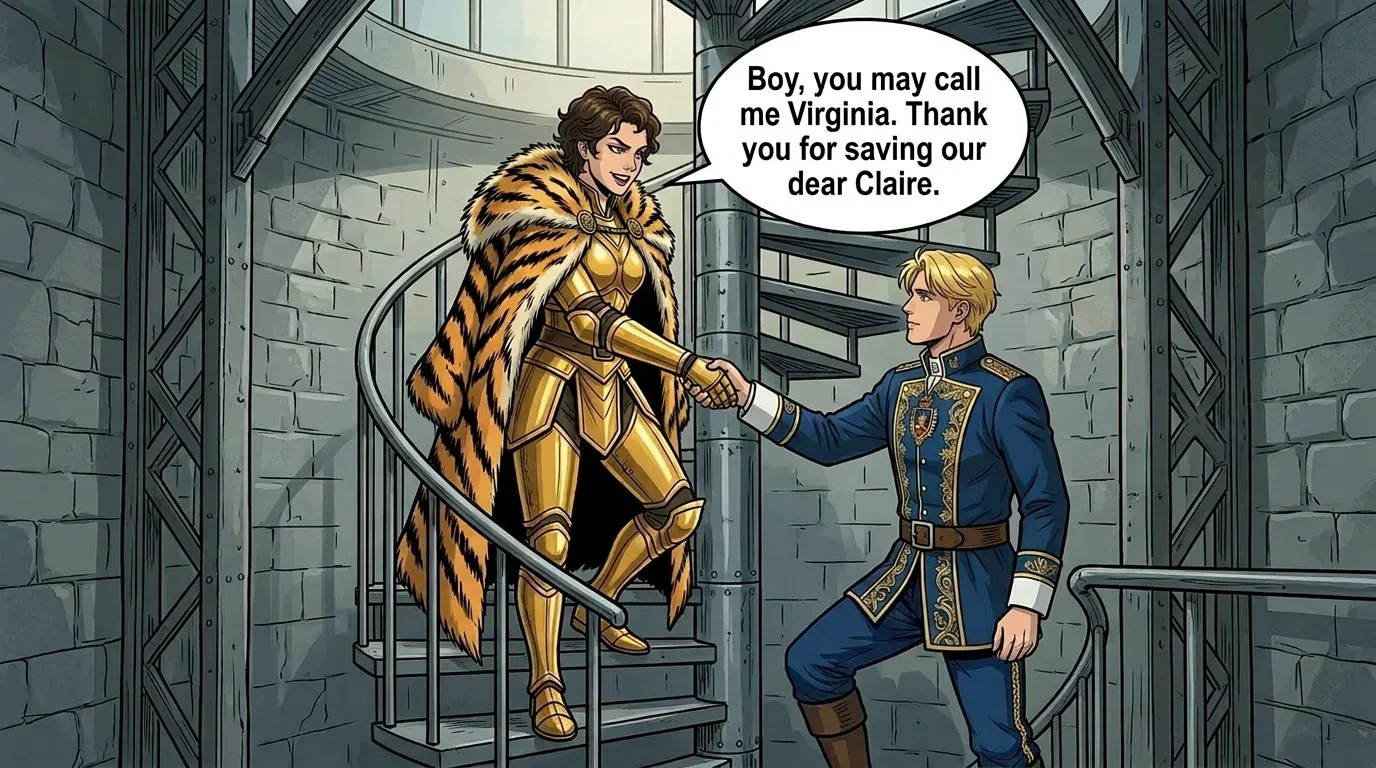 Illustration for: A Royal Greeting