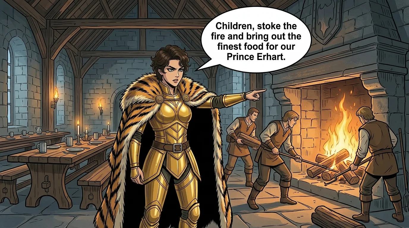 Illustration for: Stoking the Hearth