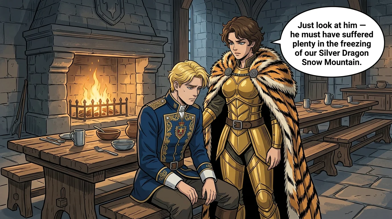 Illustration for: The Feast Begins