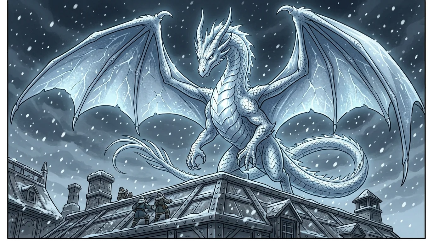 Illustration for: The Silver Dragon