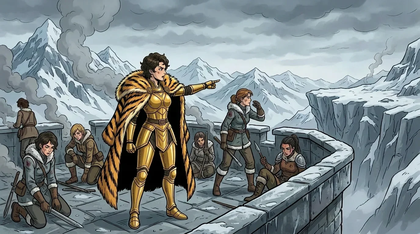 Illustration for: The Falling Dragon