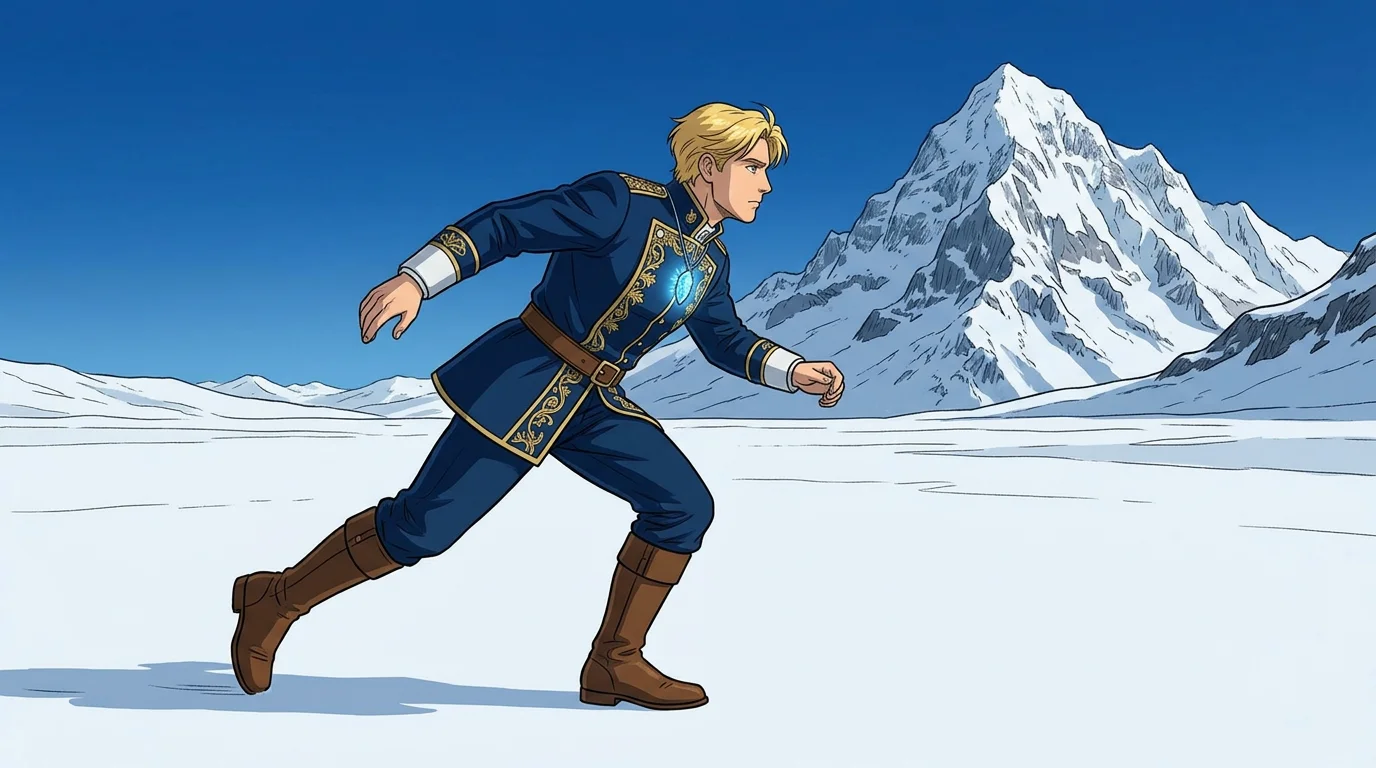 Illustration for: Across the Frozen Plains