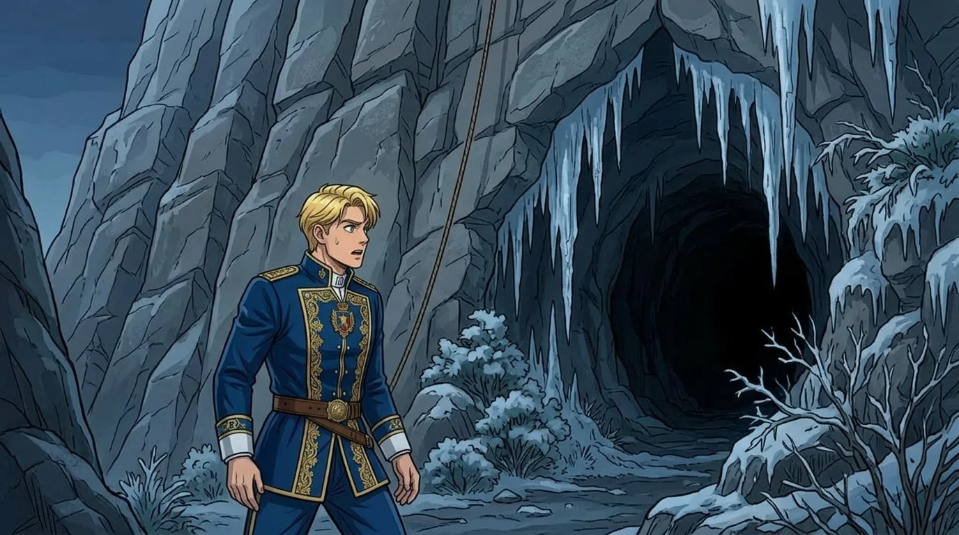 Illustration for: The Hidden Cave