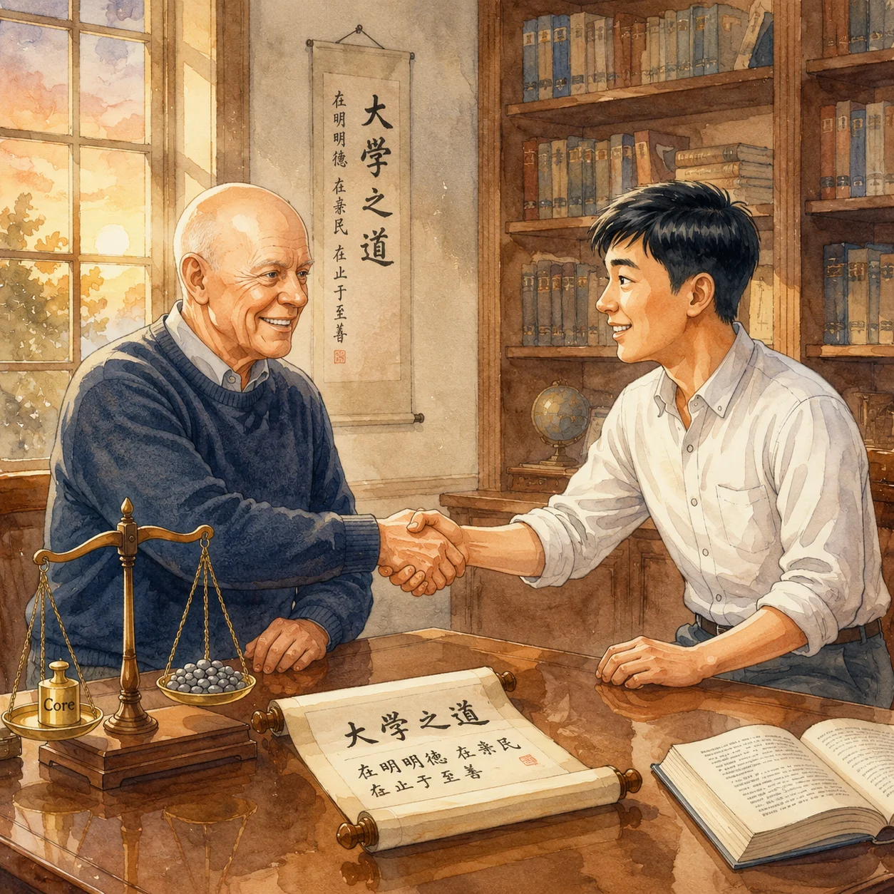 Illustration for: 习惯四：双赢思维与絜矩之道