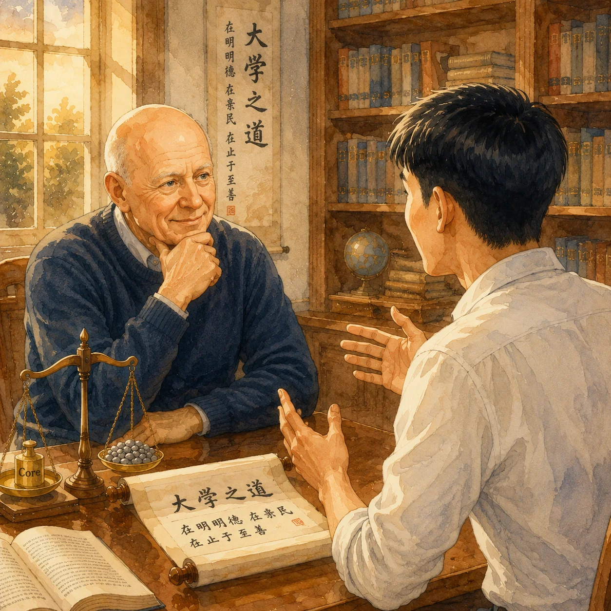 Illustration for: 习惯五：知彼解己与诚意