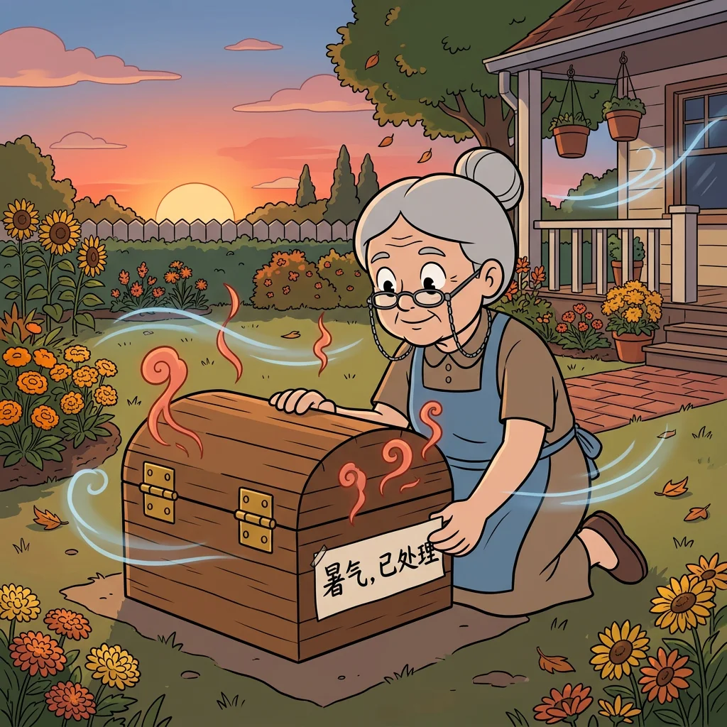 Illustration for: 处暑奶奶收热气