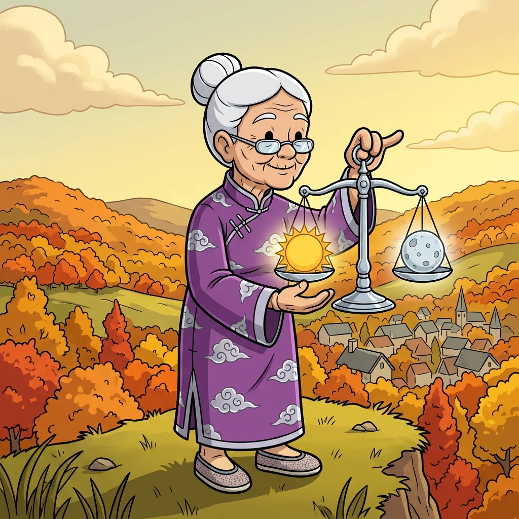 Illustration for: 秋分奶奶
