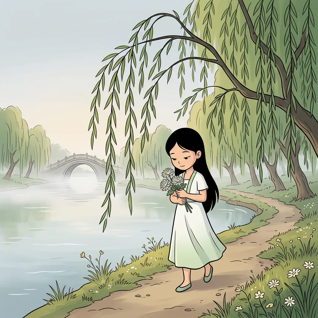 Illustration for: 清明的思念