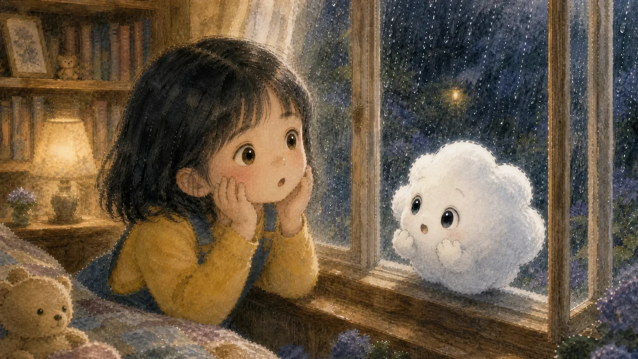 Illustration for: A Curious Face