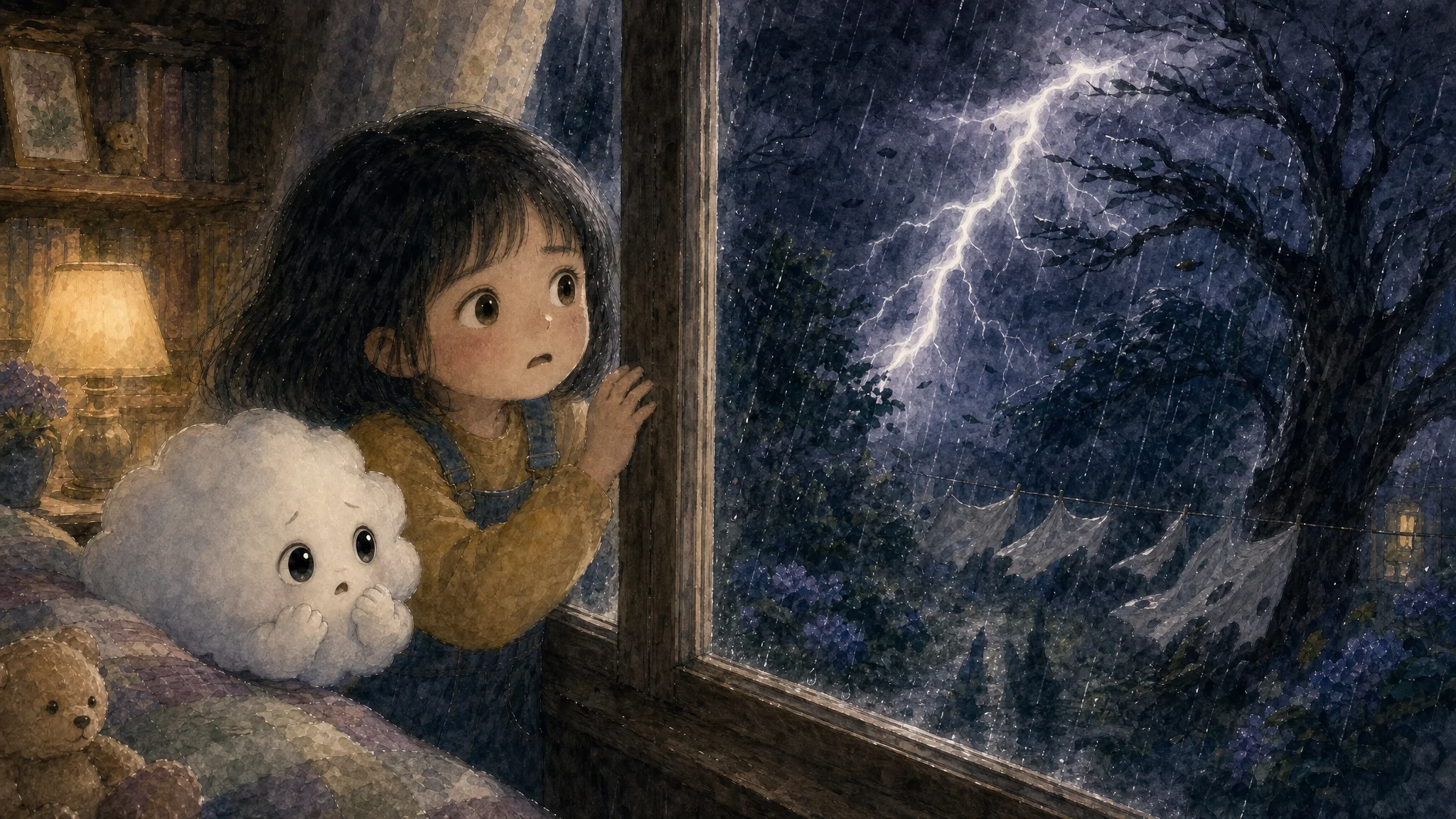 Illustration for: A Sudden Sound