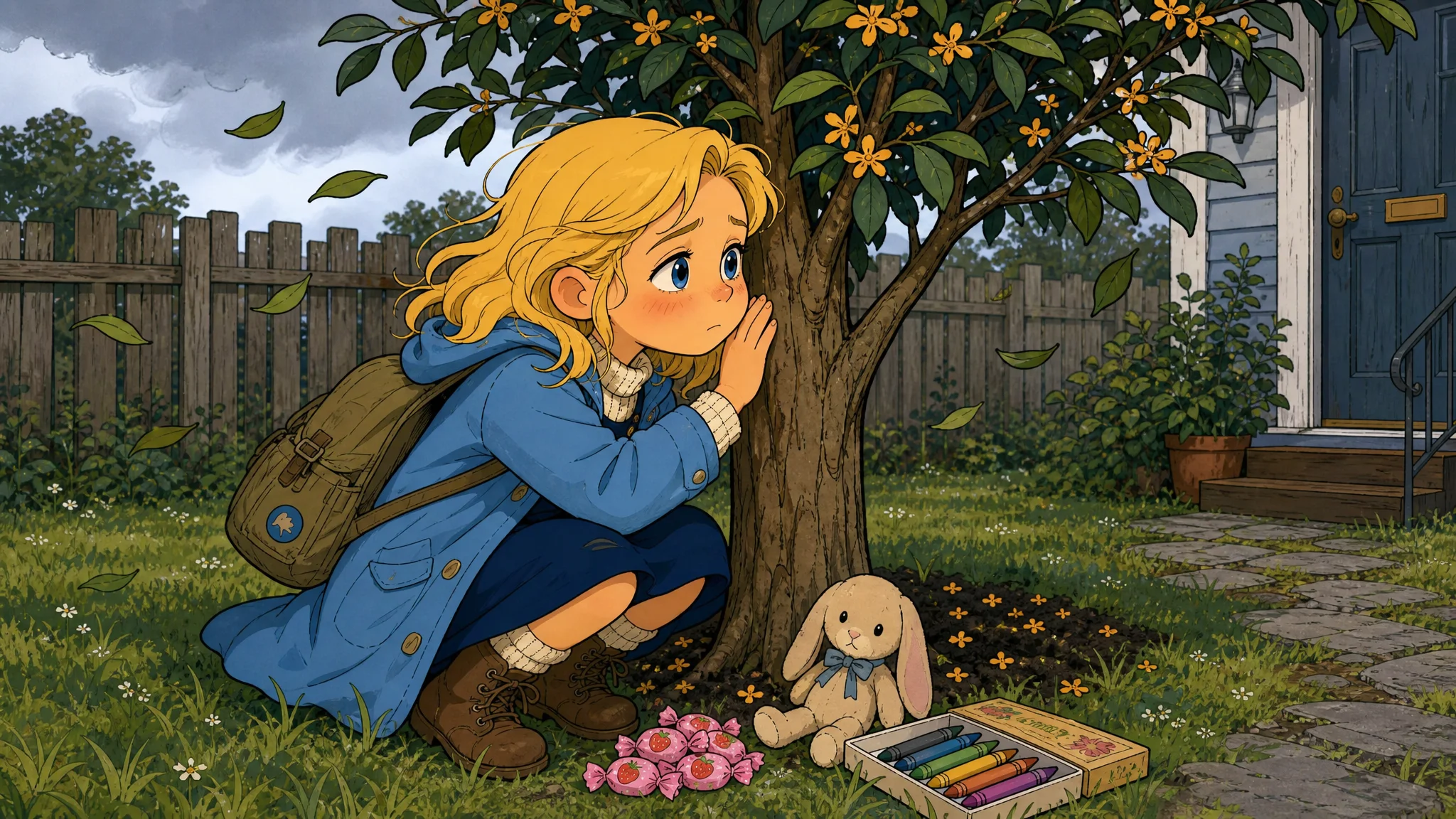 Illustration for: Offers to the Tree