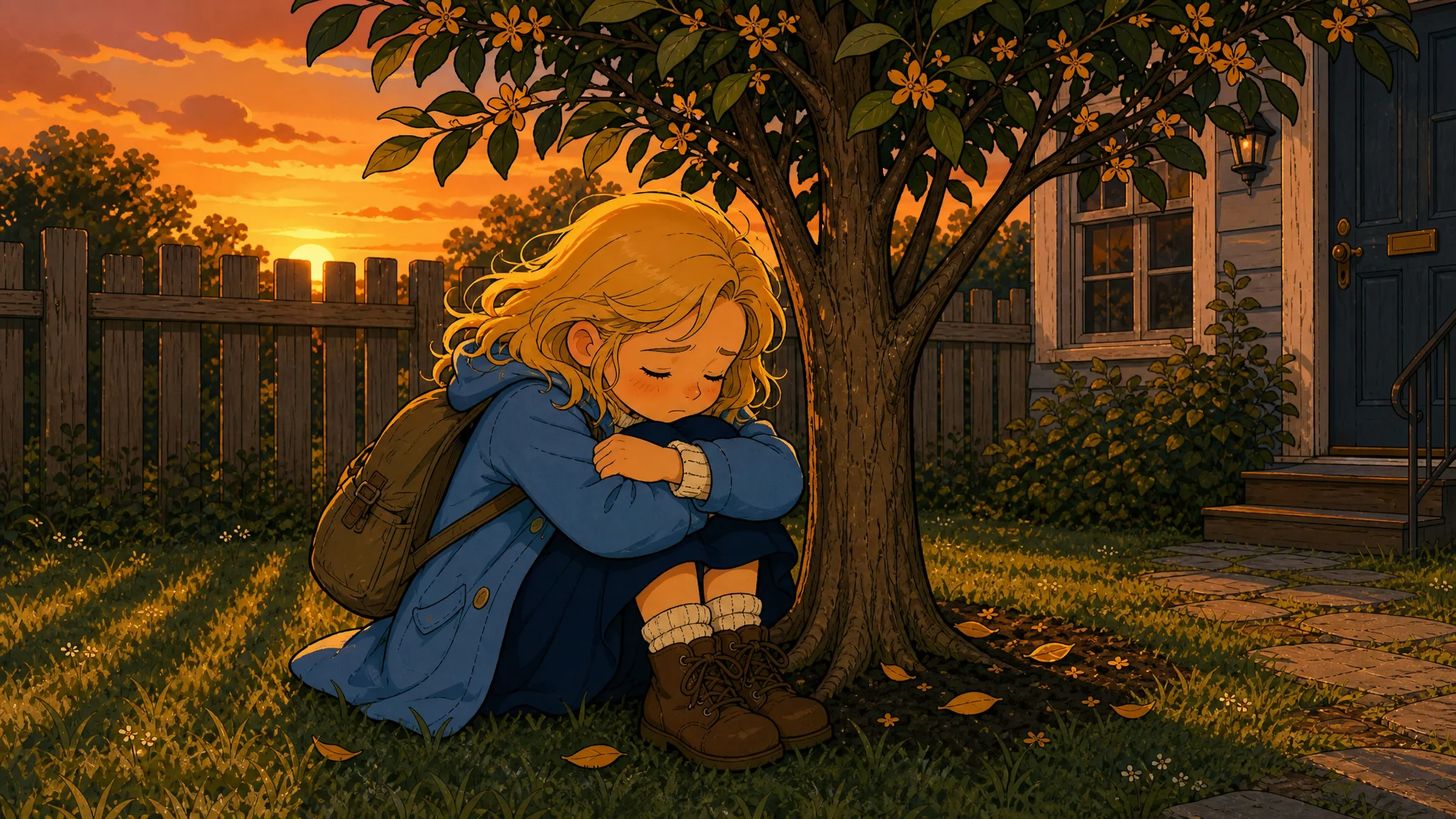 Illustration for: Waiting in the Shadows