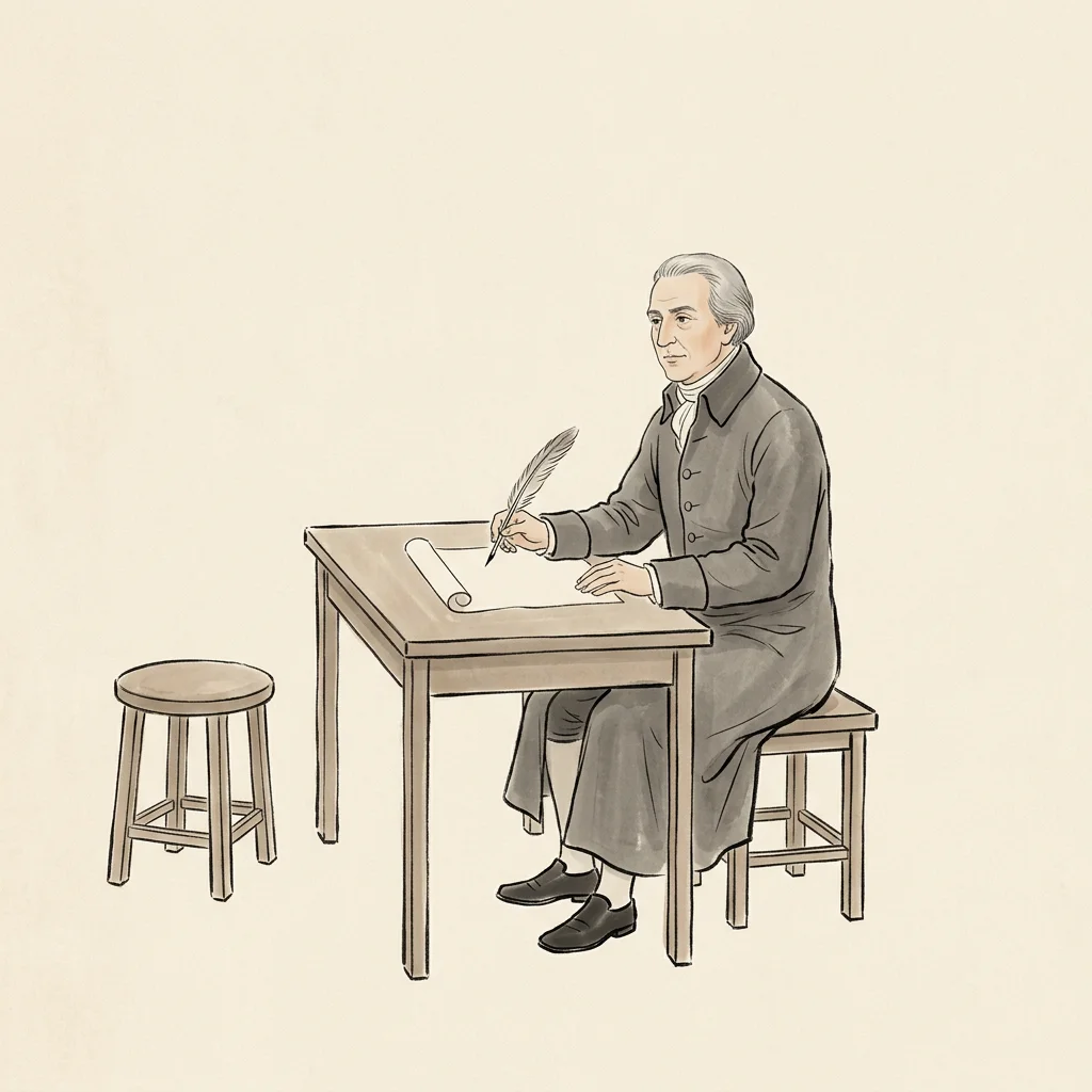 Illustration for: 亚当·斯密与看不见的手