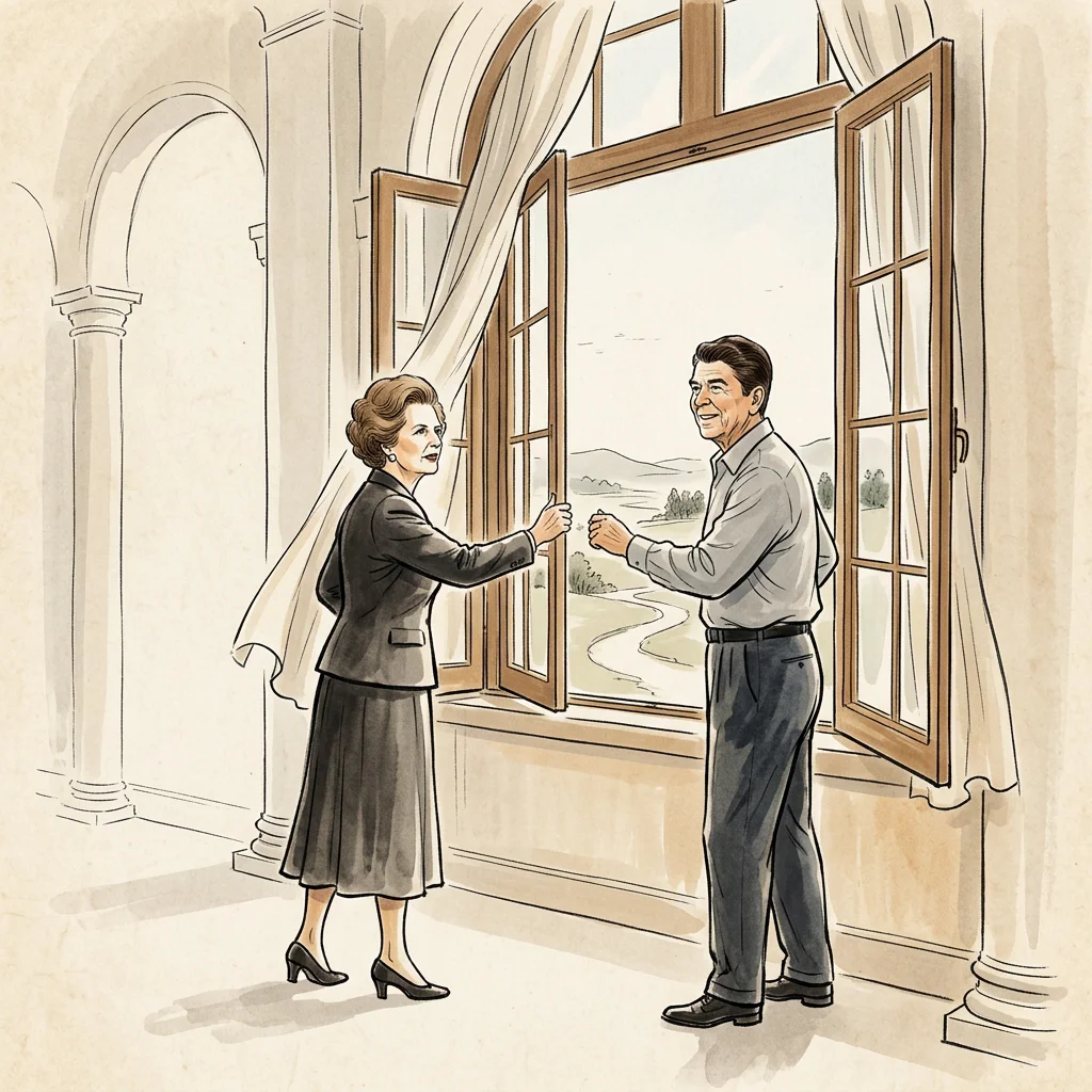 Illustration for: 简政放权的尝试
