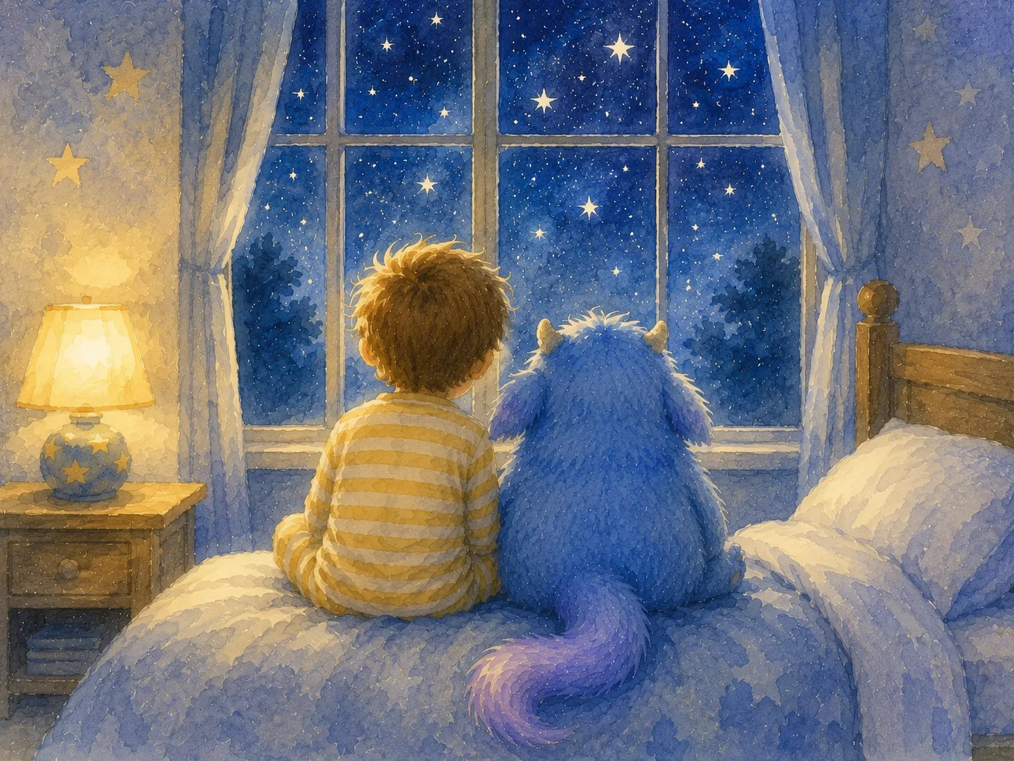 Illustration for: Never Alone in the Dark